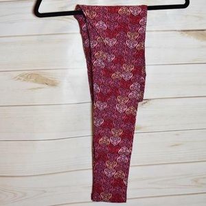 Valentines Lularoe OS leggings